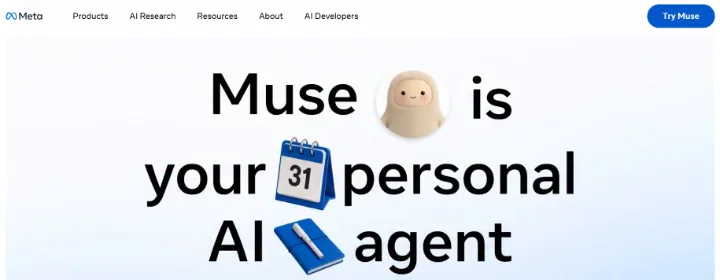 Meta: Muse is your personal AI agent